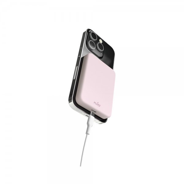 MagSafe Powerbank Mini Power Mag Rosa