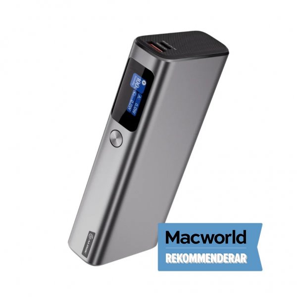 Powerbank Ruck 20 000mAh med 130W laddning