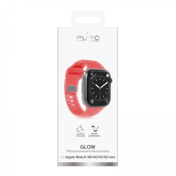 Apple Watch 38/40/41/42mm Armband Glow Orange