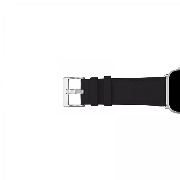 Apple Watch 38/40/41/42mm Armband E-Classic Svart