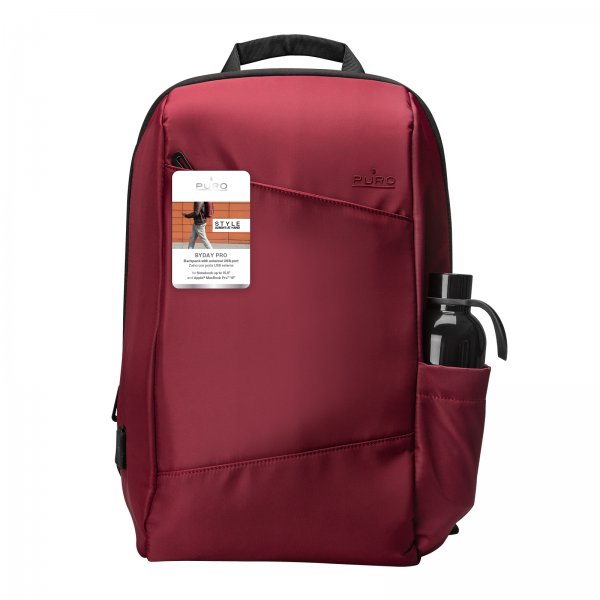 Väska Byday Pro Laptop Backpack Röd