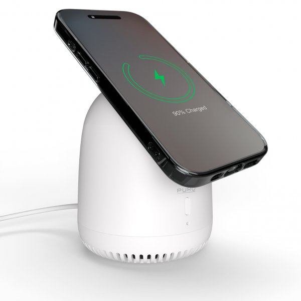 Trådlös Laddare och Högtalare Mag Tune 15W MagSafe Vit