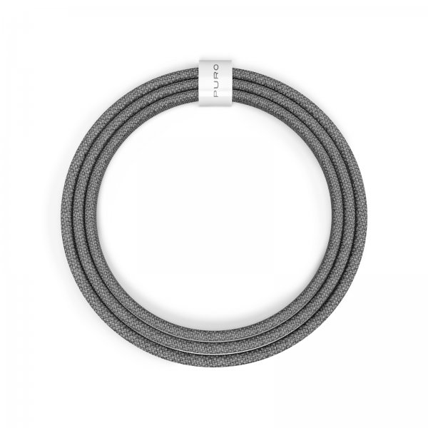 Kabel Fabrik 2.0 60W USB-C till USB-C 1.5m Grå