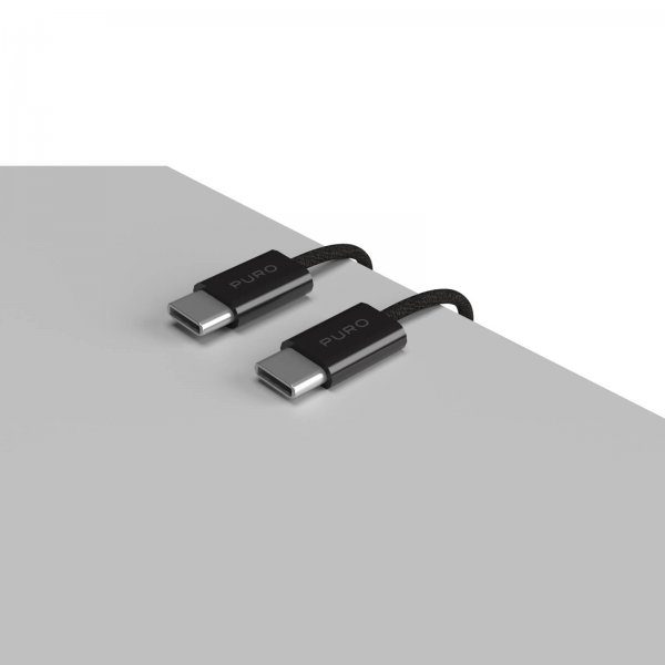 Kabel Fabrik 2.0 60W USB-C till USB-C 1.5m Svart