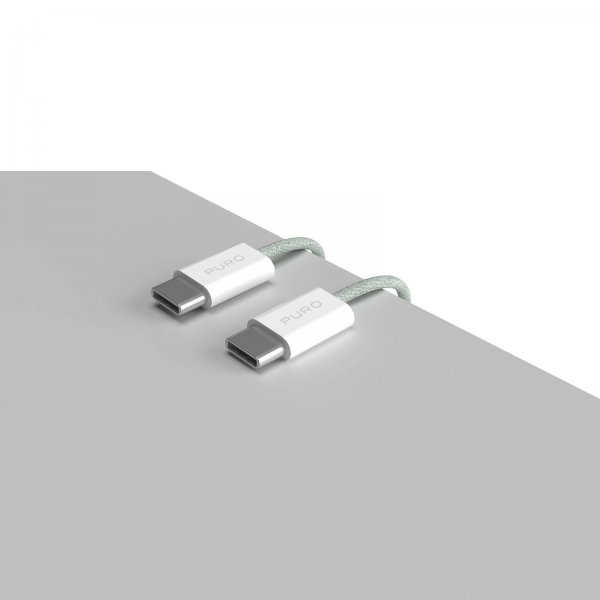 Kabel Fabrik 2.0 60W USB-C till USB-C 1.5m Grön