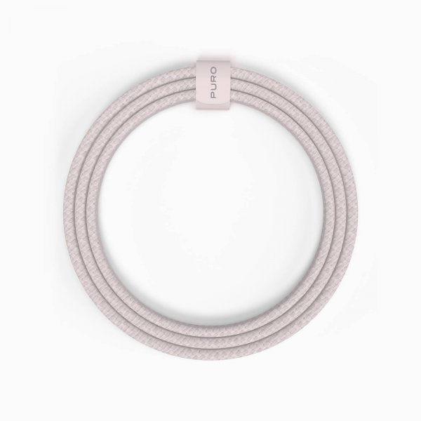 Kabel Fabrik 2.0 60W USB-C till USB-C 1.5m Rosa