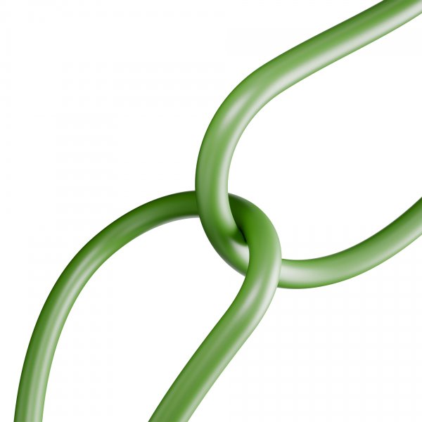 Kabel TPE 25W USB-C till USB-C 1.5m Salted Lime