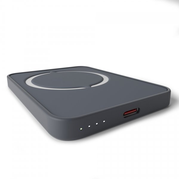 MagSafe Powerbank Mini Power Mag Grå