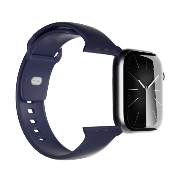 Apple Watch 44/45/46/Ultra 49mm Armband Icon Crown Blue