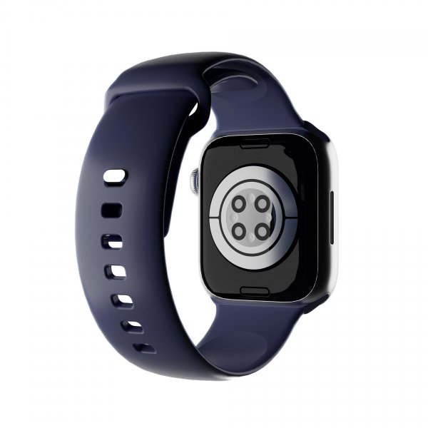 Apple Watch 44/45/46/Ultra 49mm Armband Icon Crown Blue