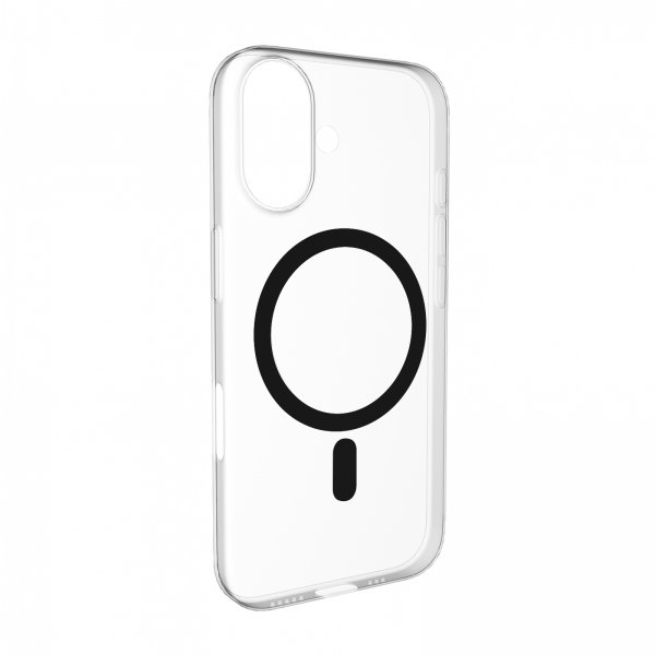 iPhone 17 Skal Lite Mag Transparent Svart