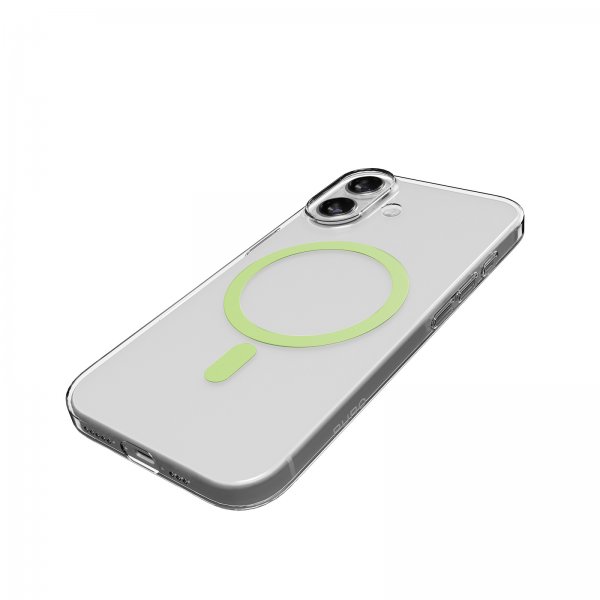 iPhone 17 Skal Lite Mag Transparent Grön