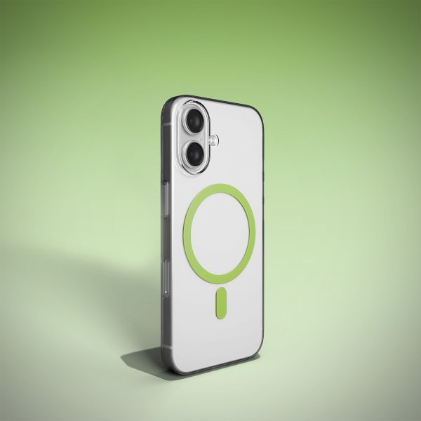 iPhone 17 Skal Lite Mag Transparent Grön