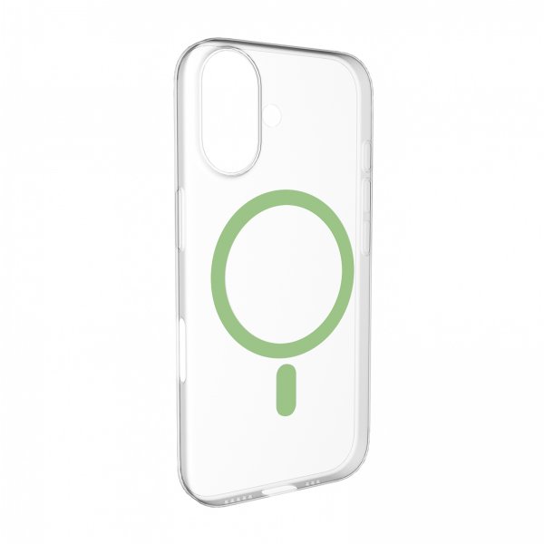 iPhone 17 Skal Lite Mag Transparent Grön