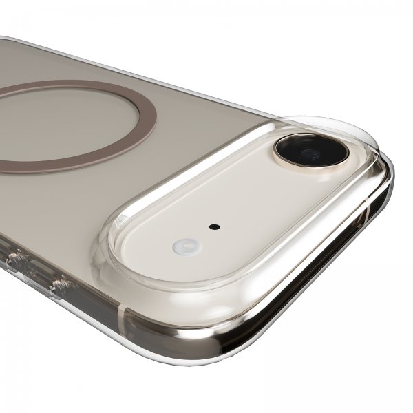 iPhone Air Skal Lite Mag Transparent Brun
