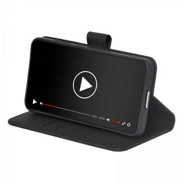 Samsung Galaxy S24 Fodral Wallet Stand Svart