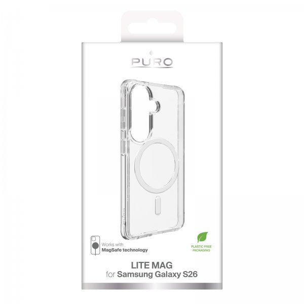 Samsung Galaxy S26 Skal Lite Mag Transparent