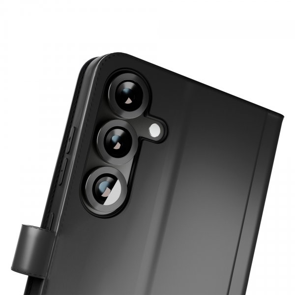 Samsung Galaxy S26 Plus Fodral Wallet Stand Svart