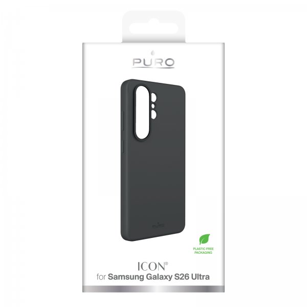 Samsung Galaxy S26 Ultra Skal Icon Svart