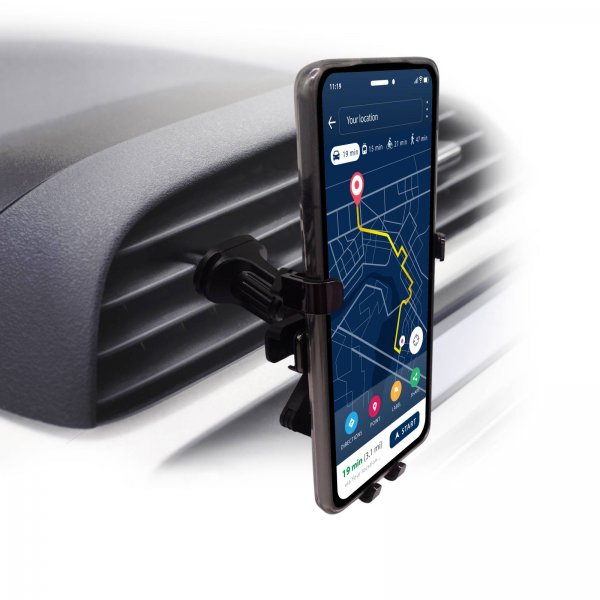 Universal Bilhållare Gravity Svart