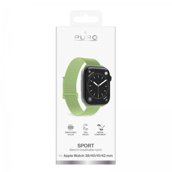 Apple Watch 38/40/41/42mm Armband Sport Strap Salted Lime
