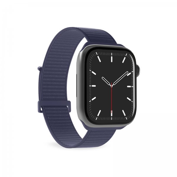 Apple Watch 44/45/46/Ultra 49mm Armband Sport Strap Crown Blue