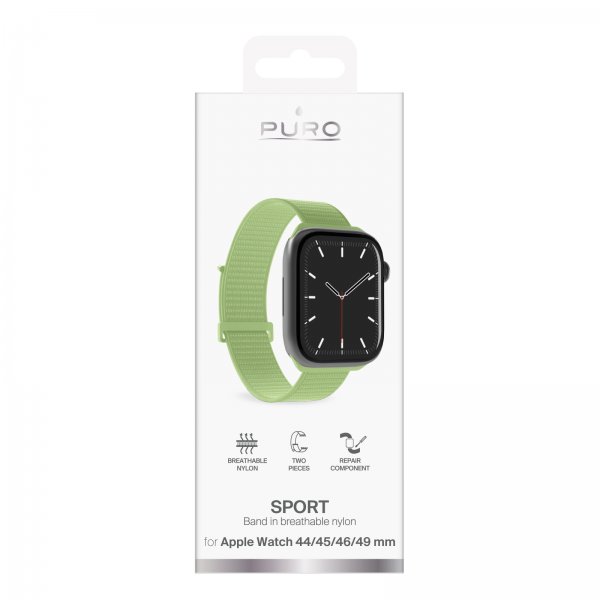 Apple Watch 44/45/46/Ultra 49mm Armband Sport Strap Salted Lime