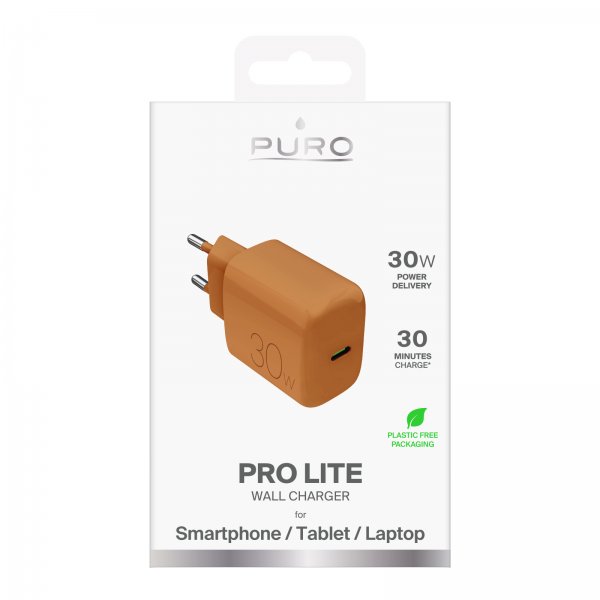 Laddare Pro Lite 30W USB-C Orange