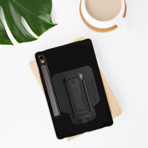 Samsung Galaxy Tab S9 Skal Shockproof Case Kickstand Hand Strap X-Mount