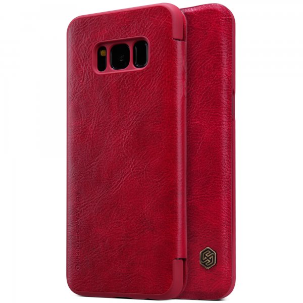 Qin Series Fodral till Samsung Galaxy S8 Plus Röd