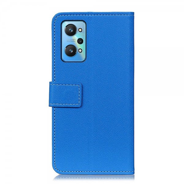 Realme GT Neo 2 Fodral Litchi Blå