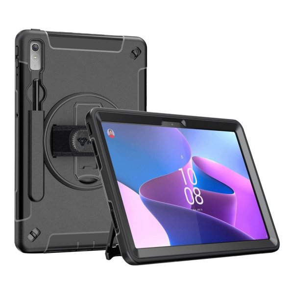 Lenovo Tab P11 Pro (2nd gen) TB132 TB138 Skal Rainproof Rugged Case Hand Strap Kickstand