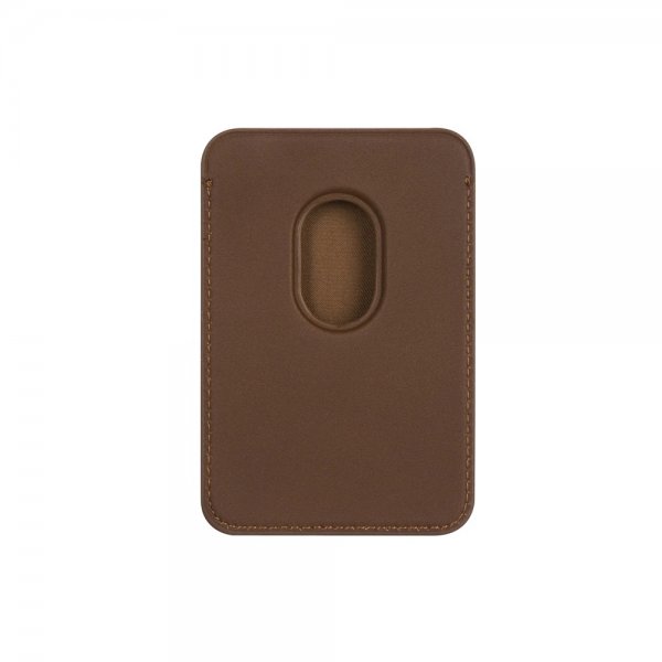 Korthållare Leather Wallet MagSafe Dark Tan