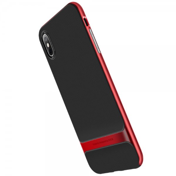 Royce Series Skal till Apple iPhone Xs Svart Röd