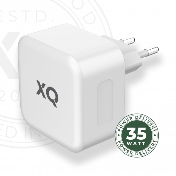Laddare 35W 2xUSB-C GaN Wall Charger