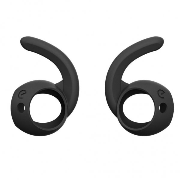 EarBuddyz Ear Hooks för AirPods och EarPods Svart