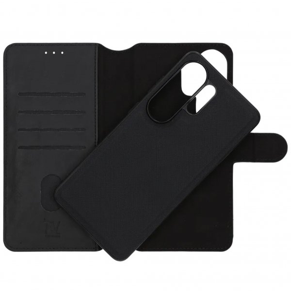 Samsung Galaxy S26 Ultra Fodral 4 Kortfack Löstagbart Skal Svart