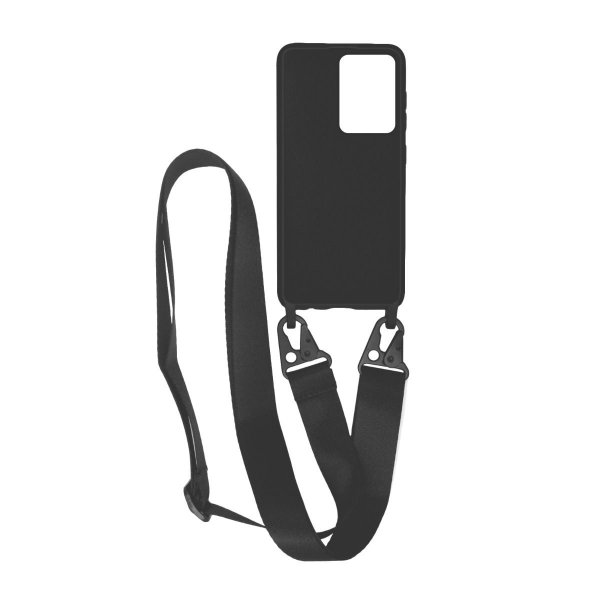 Samsung Galaxy S20 Ultra Skal Silikon med Halsband Svart