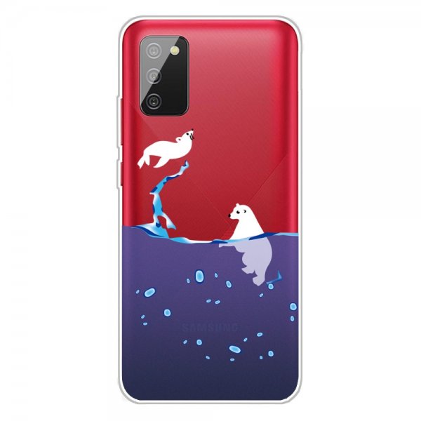 Samsung Galaxy A02s Cover Motiv Isbjørn