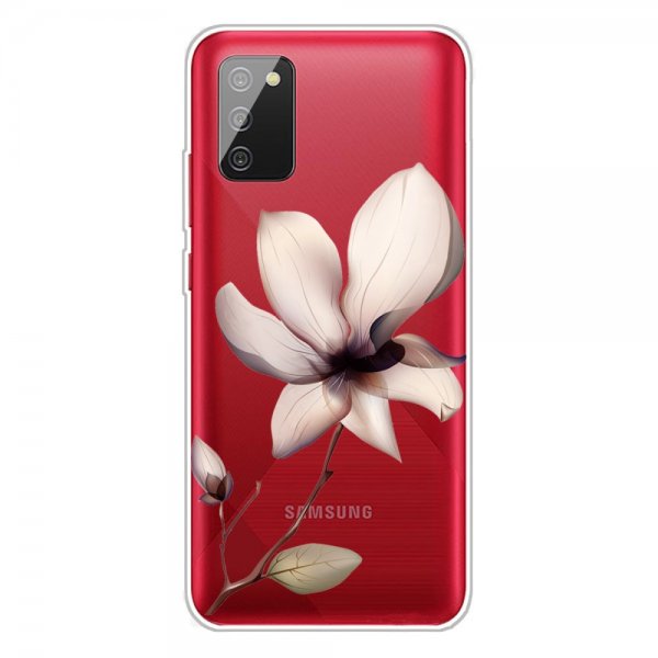 Samsung Galaxy A02s Cover Motiv Smuk Blomst
