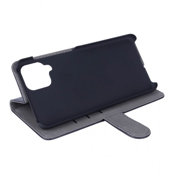 Samsung Galaxy A12 Fodral med Kortfack Svart