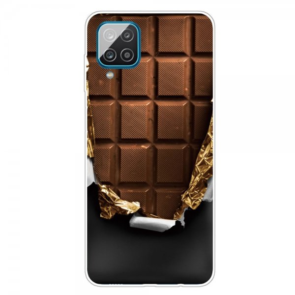 Samsung Galaxy A12 Skal Motiv Choklad