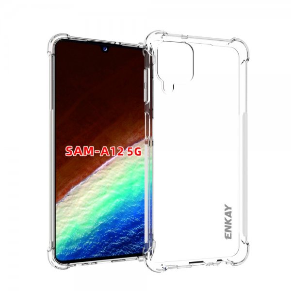 Samsung Galaxy A12 Skal Transparent Klar