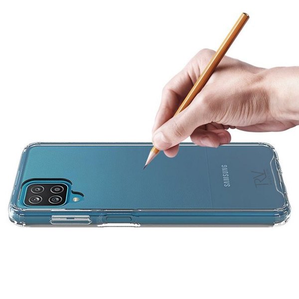 Samsung Galaxy A12 Skal Stöttålig Transparent