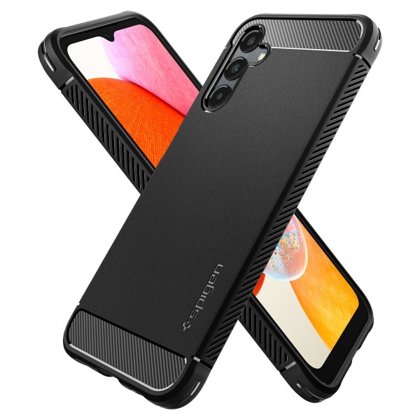 Samsung Galaxy A14 Skal Rugged Armor Matte Black