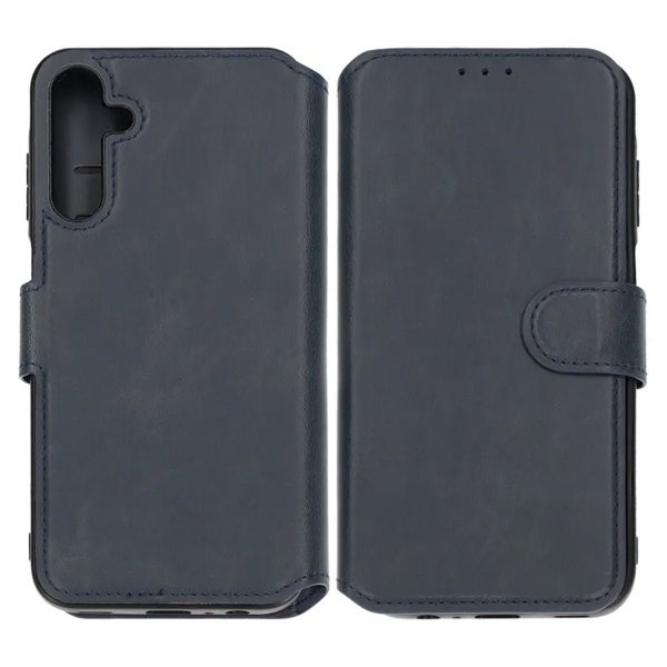 Samsung Galaxy A15 Fodral 4 Kortfack Blå