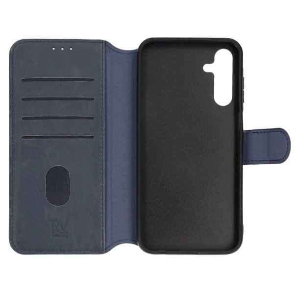 Samsung Galaxy A15 Fodral 4 Kortfack Blå