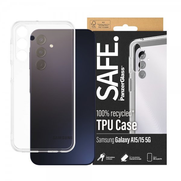 Samsung Galaxy A15 Skal Soft TPU Case Transparent