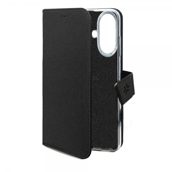 Samsung Galaxy A16 Fodral Wally Wallet Case Svart