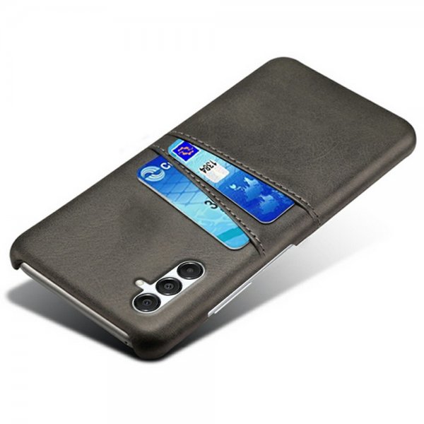 Samsung Galaxy A17 Skal med två Kortfack Svart